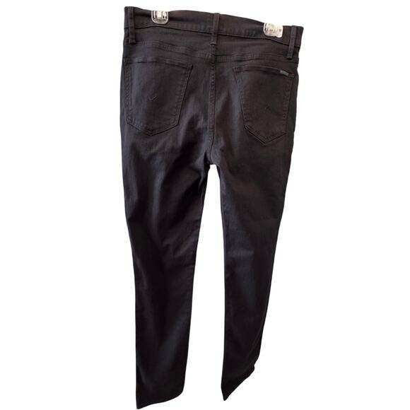HUDSON JEANS Men's Black Ace Skinny Jeans Size 33x32 - Picture 4 of 8